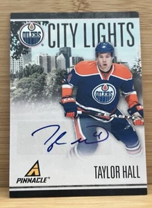 Taylor Hall 2010 Panini Pinnacle City Lights Signatures 80/100 Rookie Auto - Picture 1 of 2