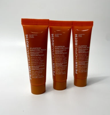 NEW Peter Thomas Pumpkin Enzyme Mask Sample Size 14ml / 0.47 Oz Lot Of 3 - Image 1 of 4