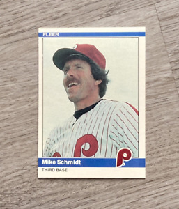 1984 MLB Fleer Baseball | Mike Schmidt | #48 | Philadelphia Phillies