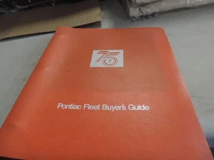 1975 Pontiac Fleet Buyers Guide  - Bild 1 von 3