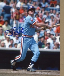Jim Sundberg Autographed 8x10 Texas Rangers Free Shipping #1 - Picture 1 of 1