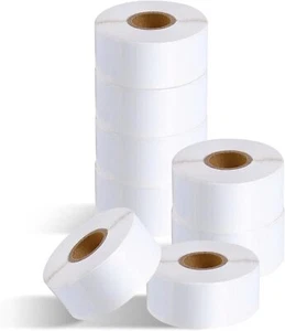 For DYMO (1" x 1") Square Thermal Labels,Strong Permanent Adhesive,Rollo & Zebra - Picture 1 of 33