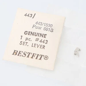 Genuine PUW 661S Setting Lever Detent Watch Part #443 NOS 51.080 (G5D13) - Picture 1 of 1