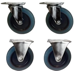 Rubbermaid Cart Rollen - 5" nicht markierendes Rad für 4400, 4401, 4500, 4505, 4525 - Bild 1 von 2