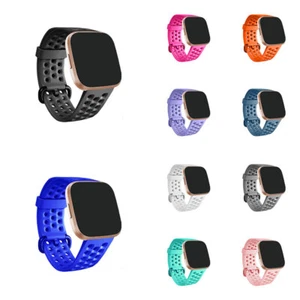 For Fitbit Versa Band Versa 2 Lite Strap Replacement Soft Silicone Buckle Sports - Zdjęcie 1 z 20