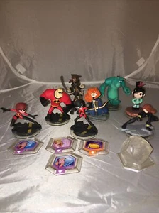 Disney Infinity Lote Increíble Monster Inc Piratas Marvel Cristal Power Discos B1 - Imagen 1 de 6