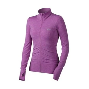 New AUTHENTIC Woman Oakley Cool Down Two Jacket Electric Purple - Picture 1 of 3