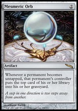 *MTG* 1x MESMERIC ORB Mirrodin NM Shipped with Tracking