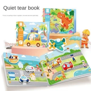 Montessori Quiet Busy Book Toy for Toddler kids Early Educational Learning Toys; - Picture 1 of 10