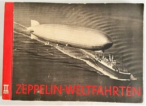 Carton Zeppelin-Weltfahrten Partie II Greiling 1936 Scrapbook - Picture 1 of 7
