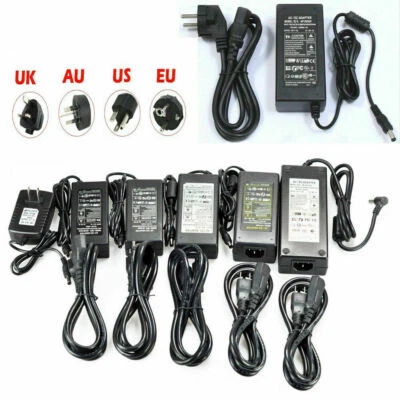 Netzteil DC 5V 12V 24V 5A 8A Trafo AC/DC Adapter Treiber für LED Stripe Streifen - Bild 1 von 4