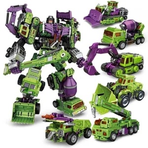 6 IN 1 Devastator 17" NBK Transformation Kombination Actionfigur Roboter Spielzeug - Bild 1 von 9