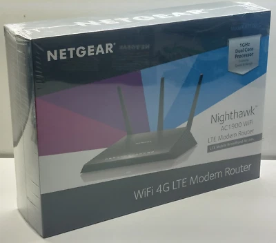 Netgear Nighthawk AC1900 WiFi LTE Modem Router R7100LG Mobile Broadband Access - Image 1 of 4