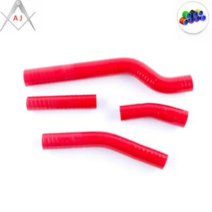 Kit de manguera de refrigerante de radiador de silicona rojo para Yamaha WR450 YZF450 YZ450F 2003-2009 - Imagen 1 de 7