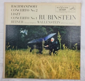 Artur Rubinstein record LP Rachmaninoff Concerto No. 2 Liszt ...RCA LM-2068 - Picture 1 of 2