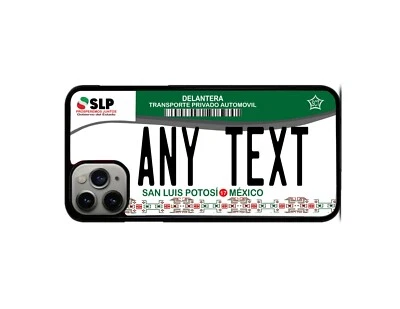 PHONE CASE MEXICO PLACA BUMPER/ PHONE CASE SAN LUIS POTOSI/ FUNDAS CELULAR SLP - Imagem 1 de 4