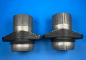 2 x 3"ID to 3"Ball Only Exhaust Pipe Header Collector Reducers Made in USA - Picture 1 of 7