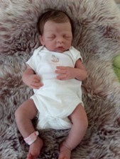 Full Body Silicone Baby Doll Rose by Evelina Wosnjuk