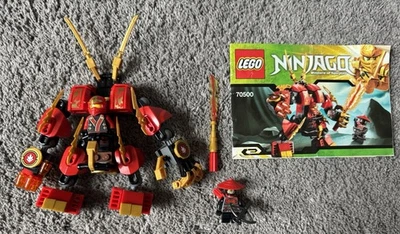 LEGO Ninjago 70500 Final Battle Kai's Fire Mech Juego 100% Completo 2013 Retirado Foto 1 de 4