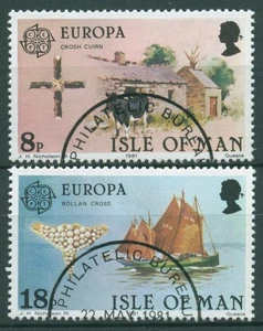Isle of Man 1981 Europa CEPT Folklore 187/88 gestempelt - Picture 1 of 1