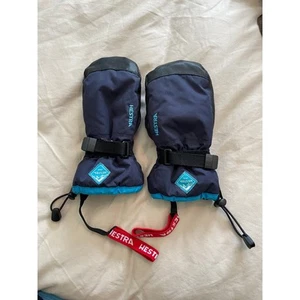 Hestra Gauntlet CZone Jr. Mitt Size 6 blue ski snowboard winter snow mittens - Picture 1 of 5