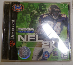 NFL 2K1 (Sega Dreamcast, 2000) CIB