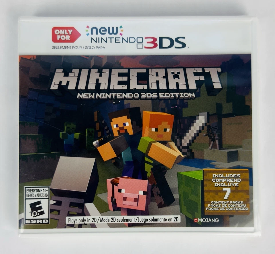 Minecraft  “New Nintendo 3DS Edition”  (3DS) NEW SEALED - Image 1 of 3