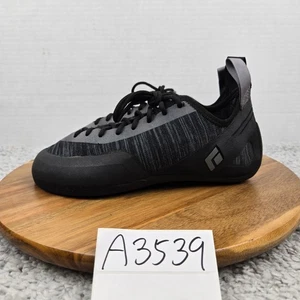 Scarpa da arrampicata uomo Black Diamond 9 Momentum pizzo nero grigio prestazioni atletiche - Foto 1 di 14