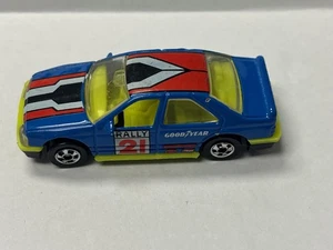 1990 Hot Wheels Luis Montesdeoca Collection Blue Peugeot 405 Rally #21 L6 - Picture 1 of 2