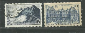 FRANKREICH 569, 571 GEBRAUCHT LUXEMBURG PALACE, POINTE DU RAZ #1 - Bild 1 von 1