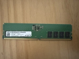 Micron 16GB DD5 UDIMM 5600mts RAM Memory (TC8C1084S1UC56BD1) - OEM Alienware R16 - Photo 1/2