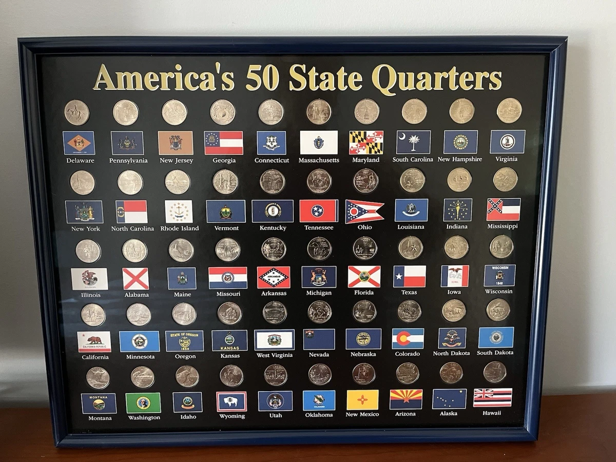 Circulated 50 State Set US State Quarters (1999-2008) for sale | eBay