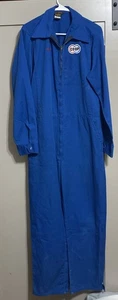  Vintage Protexall Coveralls Blue Coop Size Large - Picture 1 of 6