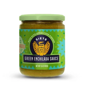 Siete Family Foods Gluten Free Green Enchilada Sauce, 15 oz - Picture 1 of 6