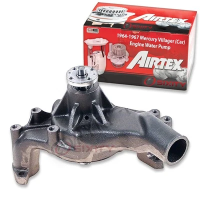 Водяной насос двигателя Airtex для 1964-1967 Mercury Villager 6,4 л 7,0 л охлаждающая жидкость V8 ni - Изображение 1 из 4