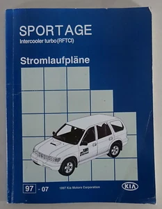 Manual de Taller/Diagramas Circuitos Kia Sportage Intercooler Turbo Stand 1997 - Imagen 1 de 4