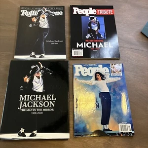 (4) Michael Jackson ~ PEOPLE, ROLLING STONE Special Commemorative Issues. - Picture 1 of 8