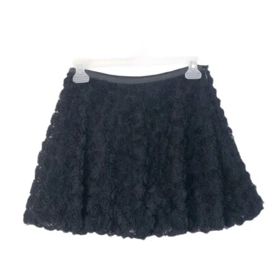 Minifalda para mujer Tara Jarmon negra floral rosa talla XS Foto 1 de 4