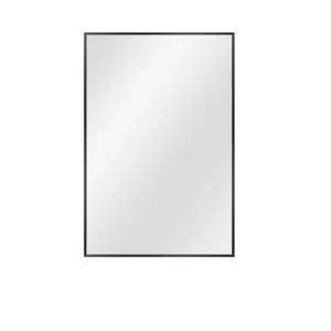 Black Rectangular Wall Mirror - Picture 1 of 12