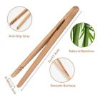 Bamboo Wood Toast Tong Wooden Toaster Tongs Eco Friendly H8a2