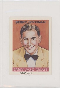 1982 Yazoo Records Early Jazz Greats by R Crumb Benny Goodman #36 z6d