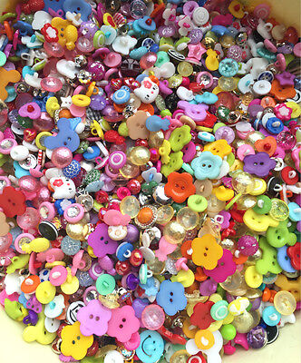160 Piezas Botón/botones Coser Plástico Mezcla De Colores Botones Para Niños • 4.83€
