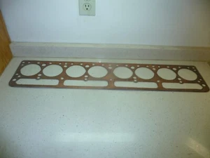 1931-1935 Buick 8 Series 80 -90 Copper Head Gasket NOS 1254941 - Picture 1 of 1