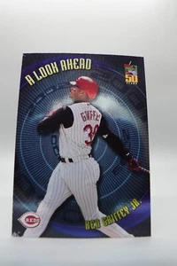 KEN GRIFFEY JR - 2000 Topps Basebal cardl A LOOK AHEAD Insert #LA5 - REDS - Picture 1 of 2