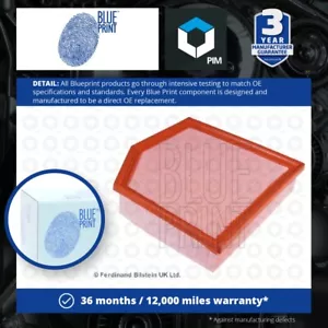 Air Filter fits LEXUS GS300h 2.5 2013 on 2AR-FSE Blue Print 1780131100 Quality - Picture 1 of 3