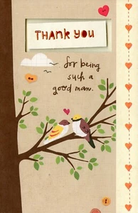 Tarjeta amorosa GRACIAS Y FELIZ CUMPLEAÑOS PARA MARIDO por American Greetings +✉ - Imagen 1 de 7