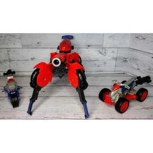 Marvel Spiderman Vehicle Set of 3! Spidercycle Transforming/ATV/MotorCycle - Picture 1 of 9
