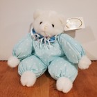 Russ Berrie Caress Soft Pet Plush Bear Polka Dot