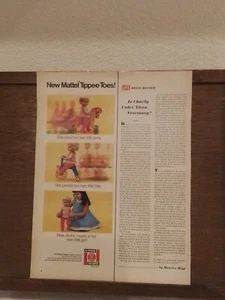 Anuncio original vintage de la revista Mattel Tippee-Toes Doll Life 1969 - Imagen 1 de 3