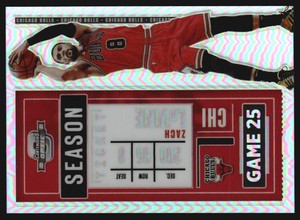 2020-21 Panini Contenders Optic Silver #15 Zach LaVine